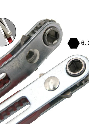 Multifunctional Bidirectional Forward and Reverse Ratchet Screwdriver