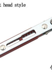 6.35mm / Red Flat head style / 46g