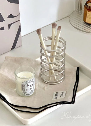 Stainless Steel Toothbrush Holder Metal Bathroom Accessories Tool for