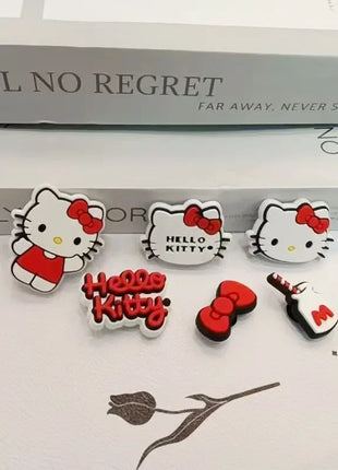MINISO Sanrio Hello Kitty Shoe Charms DIY Detachable Hole Shoes