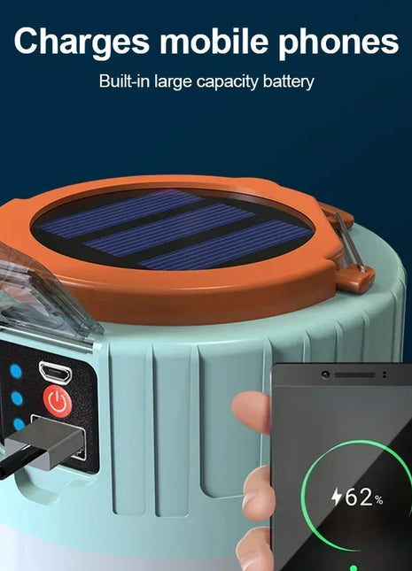 Portable Camping Light Power Bank LED Camping Lanterns Handheld