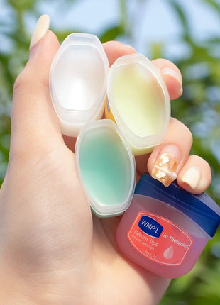 4/6/8pcs Moisturizing Lip Balm Set Whitening Moisturizing Base Natural