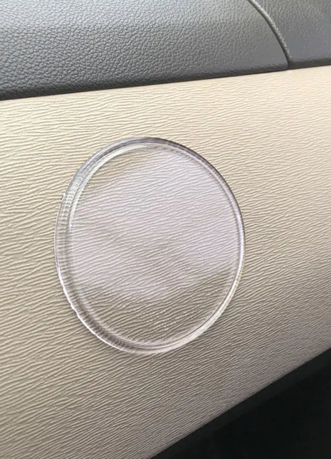 3PCS Car Dashboard Non-Slip Mats, Removable Sticky Silicone Gel Pad,