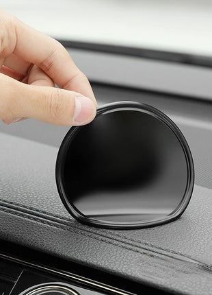 3PCS Car Dashboard Non-Slip Mats, Removable Sticky Silicone Gel Pad,