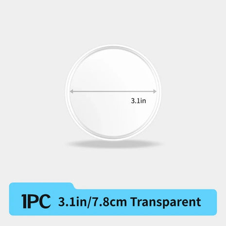 3PCS Car Dashboard Non-Slip Mats, Removable Sticky Silicone Gel Pad,