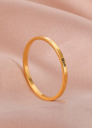 Personalized Name Ring Stainless Steel | Custom Rings Names