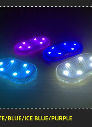 Car Interior Dome Light Finger Touch Sensor Mini LED Reading Lamp Car