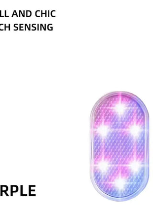 Car Interior Dome Light Finger Touch Sensor Mini LED Reading Lamp Car