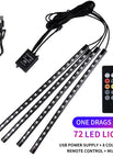 72LED USB Remote