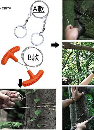High-quality Multi-purpose Mini Pocket Wire Saw Stainless Steel Wire
