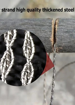 High-quality Multi-purpose Mini Pocket Wire Saw Stainless Steel Wire