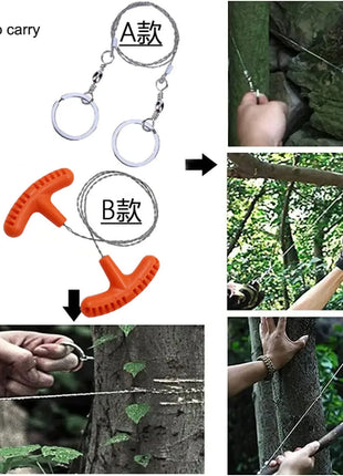 High-quality Multi-purpose Mini Pocket Wire Saw Stainless Steel Wire