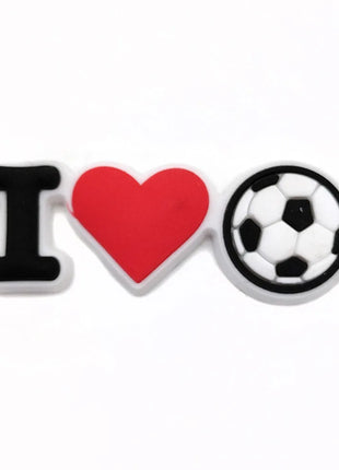 Sprot Soccer Football Shoe Charms Pin for Crocs Accessories Charms