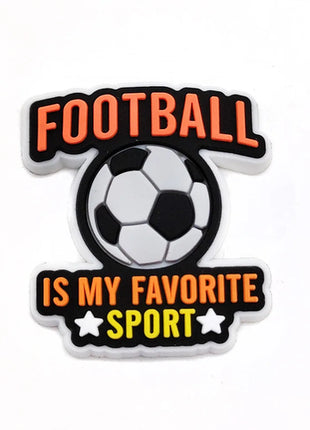 Sprot Soccer Football Shoe Charms Pin for Crocs Accessories Charms