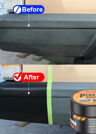 Car Plastic Restorer Back To Black Gloss Auto Interior Leather & Panel