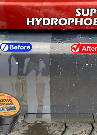 Car Plastic Restorer Back To Black Gloss Auto Interior Leather & Panel