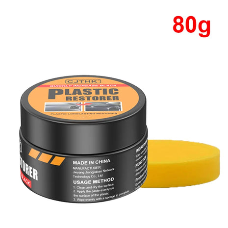 Car Plastic Restorer Back To Black Gloss Auto Interior Leather & Panel