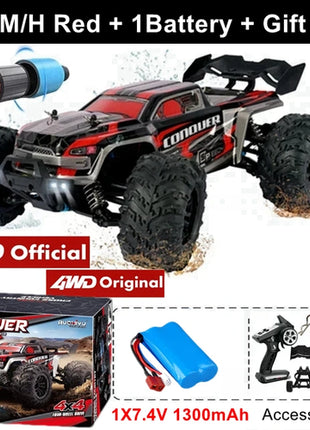 4WD 1:16 80KM/H Super Brushless 50KM/H Brushed RC Car 4x4 Off Road