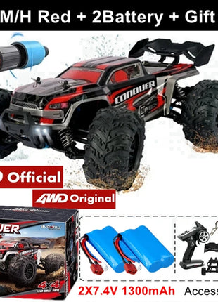 4WD Remote Control Car Off Road 4x4 RC High Speed Buggy Truck Super