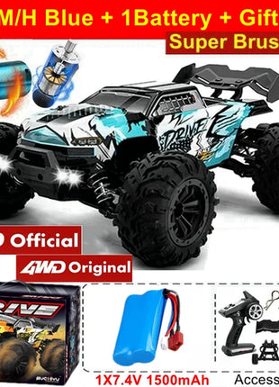 4WD Remote Control Car Off Road 4x4 RC High Speed Buggy Truck Super