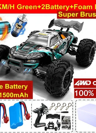 4WD Remote Control Car Off Road 4x4 RC High Speed Buggy Truck Super