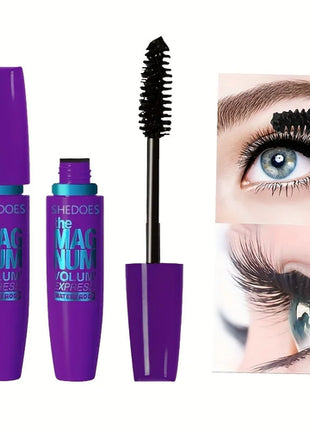 4D Black Mascara Thickening, Lengthening, Curling, Waterproof Liquid