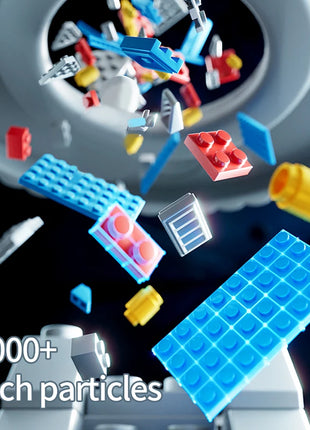 ToylinX Launch Center Lunar Lander Model Building Blocks Spaceship