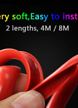 8M Universal Car Rim Protect Strip Wheel Edge Protector Car Wheel