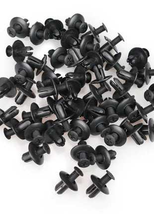 8mm/6mm Plastic Rivets Fasteners Screw Car Fender Bumper Screws Clips