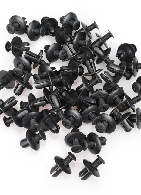 8mm/6mm Plastic Rivets Fasteners Screw Car Fender Bumper Screws Clips