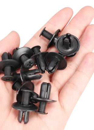 8mm/6mm Plastic Rivets Fasteners Screw Car Fender Bumper Screws Clips