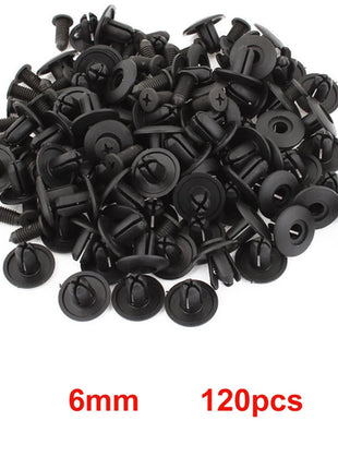 8mm/6mm Plastic Rivets Fasteners Screw Car Fender Bumper Screws Clips