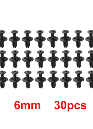 8mm/6mm Plastic Rivets Fasteners Screw Car Fender Bumper Screws Clips