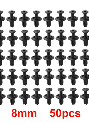 8mm/6mm Plastic Rivets Fasteners Screw Car Fender Bumper Screws Clips