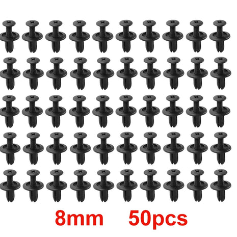 8mm/6mm Plastic Rivets Fasteners Screw Car Fender Bumper Screws Clips