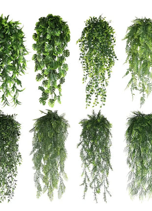 90cm Persian fern Leaves Vines Home Room Decor Hanging Artificial