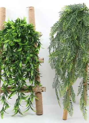 90cm Persian fern Leaves Vines Home Room Decor Hanging Artificial
