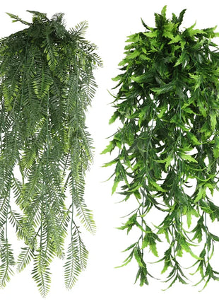 90cm Persian fern Leaves Vines Home Room Decor Hanging Artificial