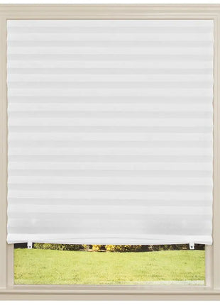 Simple Pleated Window Shades Self-Adhesive Non-Woven Semi-Shading
