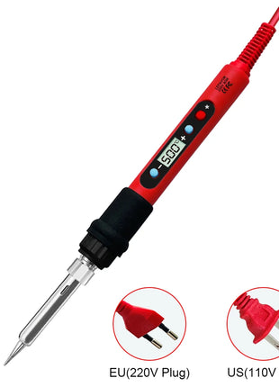 Digital Soldering Iron Set Kit 80W with ON/OFF Switch Adjustable