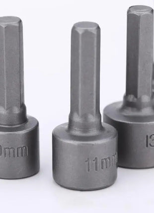 9pcs/14pcs/set 5mm-13mm Hex Sockets Sleeve Nozzles Nut Driver Set