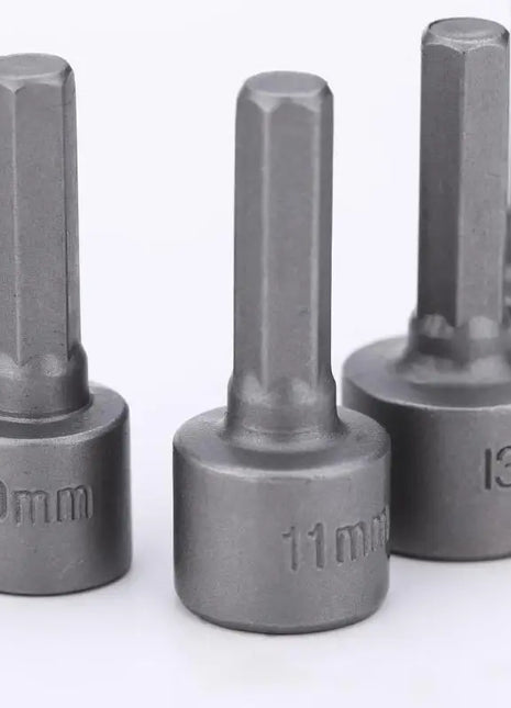 9pcs/14pcs/set 5mm-13mm Hex Sockets Sleeve Nozzles Nut Driver Set