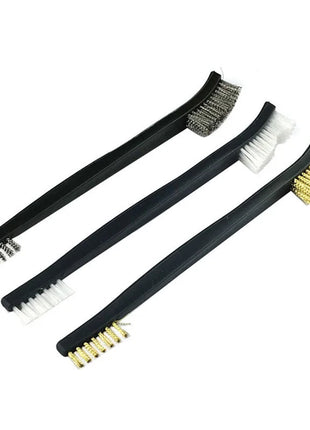 ALLSOME Double-end Steel Wire Brush & Nylon Pick Set Universal Hunting
