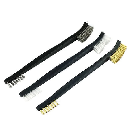 ALLSOME Double-end Steel Wire Brush & Nylon Pick Set Universal Hunting