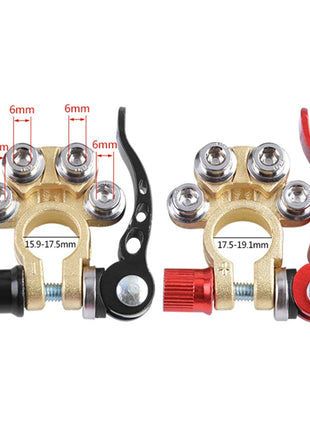 A Pair Auto Power Supply Box Clamp Connectors High Quality Storage