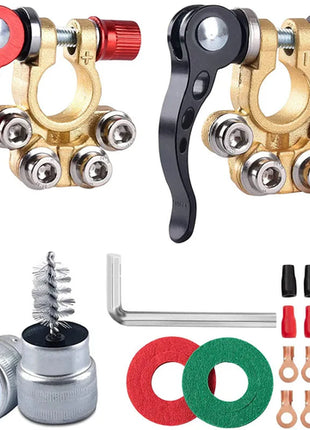 A Pair Auto Power Supply Box Clamp Connectors High Quality Storage