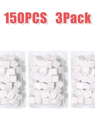 LINMANDA 50Pcs Soft Nail Sponges for Nail Art Sponges With Grabbing
