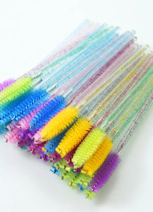 wholesale yelash brush makeup brushes 50pcs comb disposable mascara