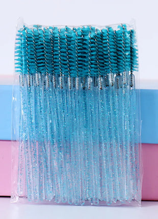 wholesale yelash brush makeup brushes 50pcs comb disposable mascara