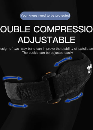 1 Piece Knee Patellar Tendon Knee Support Strape Brace Adjustable